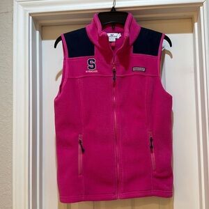 VINEYARD VINES Syracuse University women’s fleece vest, Small